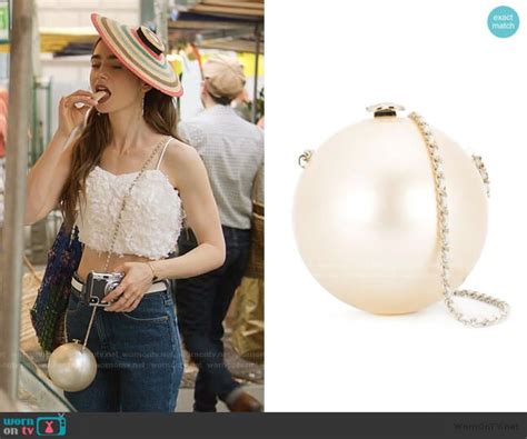 chanel necklace emily in paris|chanel in paris bag.